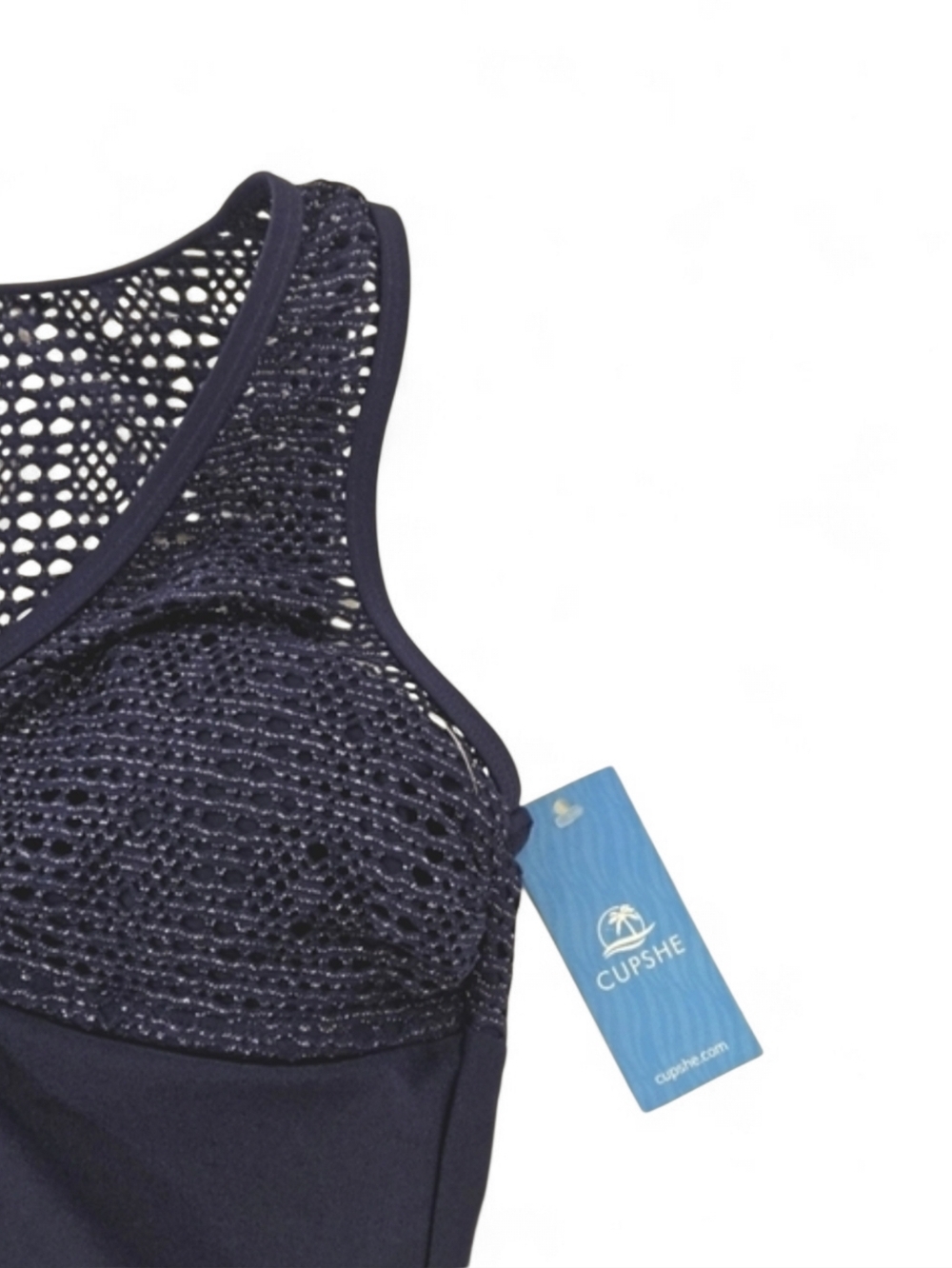 CupShe Shining Cave U Wire Cheeky One Piece Swimsuit Size Small NWT - Picture 7 of 10